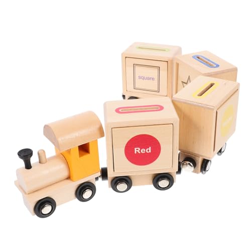 Kisangel 1 Satz Holzeisenbahn Zug Mini Magnet Sortieren Lerneisenbahnspielzeug Züge Für Kleintiere Trainieren Frühe Lernspielzeug Holzzüge Hölzern Kisangel 1 Satz Holzeisenbahn Zug Mini Magnet Sortieren Lerneisenbahnspielzeug Züge Für Kleintiere Trainieren Frühe Lernspielzeug Holzzüge Hölzern von Kisangel