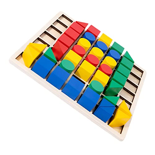 Kisangel 1 Satz Holzpuzzle Lernspielzeug Kreatives Montessori Steckspielzeug für Pädagogisches Geometrisches Sortierspiel Sicheres und Hochwertiges Holz Fördert Feinmotorik und Kreativität Kisangel 1 Satz Holzpuzzle Lernspielzeug Kreatives Montessori Steckspielzeug für Pädagogisches Geometrisches Sortierspiel Sicheres und Hochwertiges Holz Fördert Feinmotorik und Kreativität von Kisangel