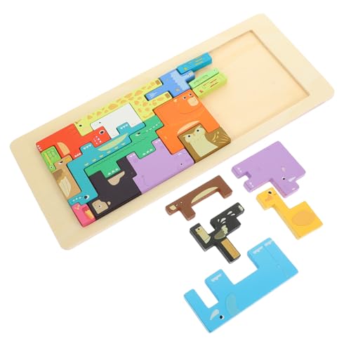 Kisangel 1 Satz Holzpuzzle Tierdesign für Kleinkinder Montessori Kognitiven Fähigkeiten und Hand Auge Koordination Tierpuzzle für Jungen für Farben und Tieren Kisangel 1 Satz Holzpuzzle Tierdesign für Kleinkinder Montessori Kognitiven Fähigkeiten und Hand Auge Koordination Tierpuzzle für Jungen für Farben und Tieren von Kisangel