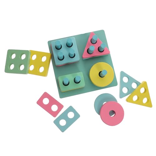 Kisangel 1 Satz Holzpuzzle für Kreatives Lernspielzeug zur Formen und Farberkennung Montessori Geprüft Fördert Hand Augen Koordination und Kognitive Fähigkeiten für Jungen und Ab Jahren Kisangel 1 Satz Holzpuzzle für Kreatives Lernspielzeug zur Formen und Farberkennung Montessori Geprüft Fördert Hand Augen Koordination und Kognitive Fähigkeiten für Jungen und Ab Jahren von Kisangel