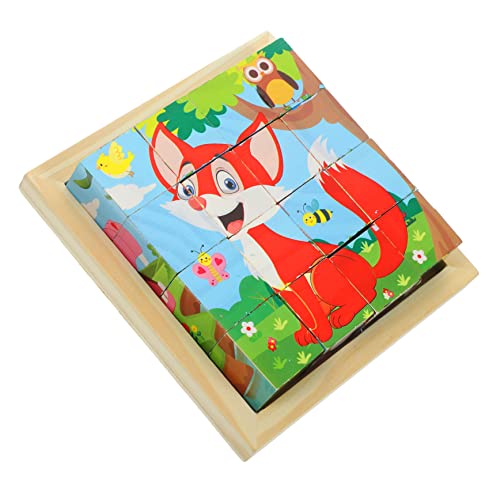 Kisangel 1 Satz Holzpuzzle für Teiliges Tier Muster Puzzle Frühes Lernspielzeug für Kleinkinder Fördert Kognitive Fähigkeiten und Hand Auge Koordination Sicher und Kinderfreundlich Kisangel 1 Satz Holzpuzzle für Teiliges Tier Muster Puzzle Frühes Lernspielzeug für Kleinkinder Fördert Kognitive Fähigkeiten und Hand Auge Koordination Sicher und Kinderfreundlich von Kisangel