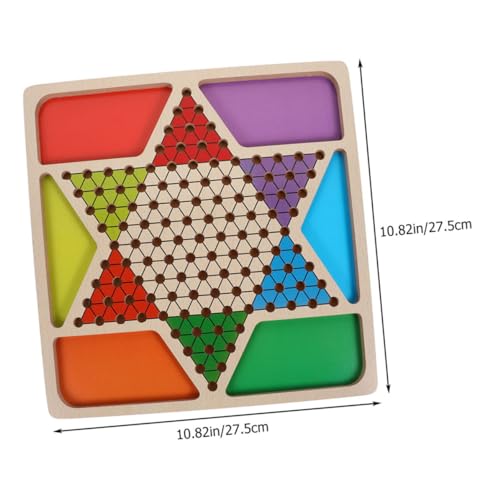 Kisangel 1 Satz Holzspielzeug für Gobang Dame Tischspiel Hand Augen Koordination und Sozialen Fähigkeiten für Reisen und Camping Sicher und Leicht Kisangel 1 Satz Holzspielzeug für Gobang Dame Tischspiel Hand Augen Koordination und Sozialen Fähigkeiten für Reisen und Camping Sicher und Leicht von Kisangel