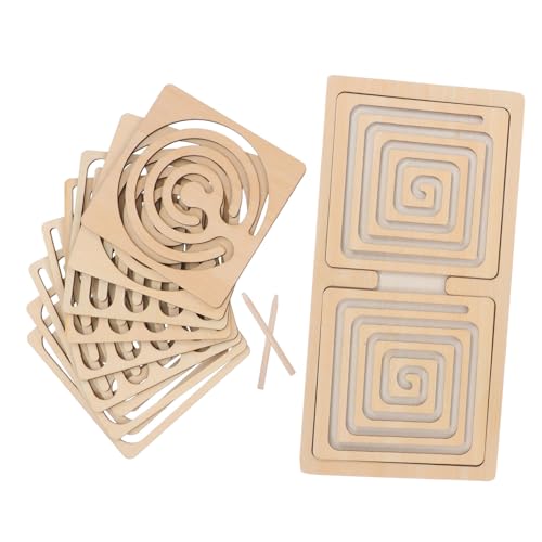 Kisangel 1 Satz Holzspielzeug für Pädagogisches Puzzle Feinmotorik und Kognitiven Fähigkeiten für Kleinkinder Spielerisch und Lehrreich Kisangel 1 Satz Holzspielzeug für Pädagogisches Puzzle Feinmotorik und Kognitiven Fähigkeiten für Kleinkinder Spielerisch und Lehrreich von Kisangel