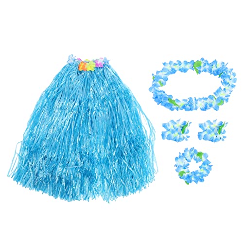 Kisangel 1 Satz Hula Tanzkostüm Grasröcke für Erwachsene tropisch Thema Strand Geburtstagsfeier Strandoutfits für Frauen Strandrock Hawaiianische Accessoires für die Luau-Party Abs Blau Kisangel 1 Satz Hula Tanzkostüm Grasröcke für Erwachsene tropisch Thema Strand Geburtstagsfeier Strandoutfits für Frauen Strandrock Hawaiianische Accessoires für die Luau-Party Abs Blau von Kisangel