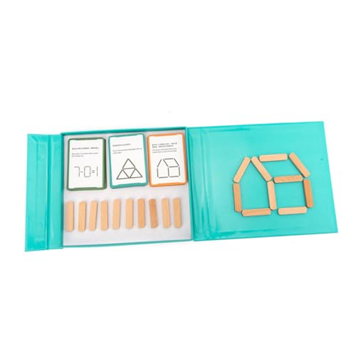 Kisangel 1 Satz Ice Cream Stick -Spielzeuge Denken Bastelstäbchen aus Holz selber Machen Magnetisches Rechenspielzeug Lernhilfe pädagogisches Lernen Bastelstöcke aus Holz hölzern Blau Kisangel 1 Satz Ice Cream Stick -Spielzeuge Denken Bastelstäbchen aus Holz selber Machen Magnetisches Rechenspielzeug Lernhilfe pädagogisches Lernen Bastelstöcke aus Holz hölzern Blau von Kisangel