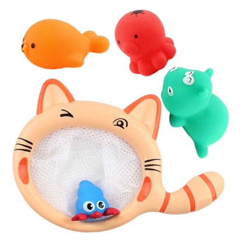 Kisangel 1 Satz Katzenfischspielzeug Tiere Schwebend Bad Schwimmen Bath Kleinkindspielzeug Plastik Kisangel 1 Satz Katzenfischspielzeug Tiere Schwebend Bad Schwimmen Bath Kleinkindspielzeug Plastik von Kisangel