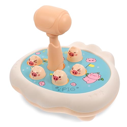 Kisangel 1 Satz - Kleinkindspielzeug Babyspielzeug zum Erleuchten Whack-Spiel- Whacking- Frühpädagogisches klopfende Spielzeuge Plastik Rosa Kisangel 1 Satz - Kleinkindspielzeug Babyspielzeug zum Erleuchten Whack-Spiel- Whacking- Frühpädagogisches klopfende Spielzeuge Plastik Rosa von Kisangel