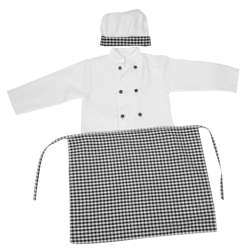 Kisangel 1 Satz Kochuniform für Schürzen klein Mädchen vorgeben UPS Kinderkoch -Outfit Koch-Outfit für Kochkostüm für Koch Kostüm Köche haben Polyester Kisangel 1 Satz Kochuniform für Schürzen klein Mädchen vorgeben UPS Kinderkoch -Outfit Koch-Outfit für Kochkostüm für Koch Kostüm Köche haben Polyester von Kisangel
