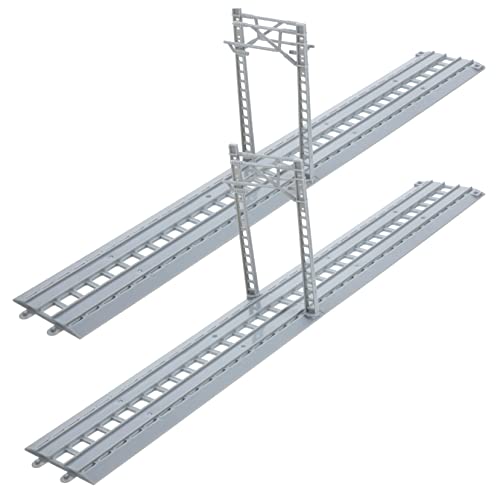 Kisangel 1 Satz Kreatives Strommasten für DIY Zubehör Fördert Kreativität und Vorstellungskraft für Kleine Eisenbahnfans von Kisangel
