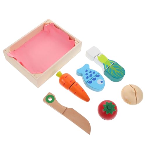 Kisangel 1 Satz Küchenspielzeug Aus Holz Spielküchenzubehör Obstschneidespielzeug Für Spielzeugnahrung Schneiden Von Obstspielzeug Für Kleinkinder Rollenspiel Für Kleinkinder 1-3 Kisangel 1 Satz Küchenspielzeug Aus Holz Spielküchenzubehör Obstschneidespielzeug Für Spielzeugnahrung Schneiden Von Obstspielzeug Für Kleinkinder Rollenspiel Für Kleinkinder 1-3 von Kisangel
