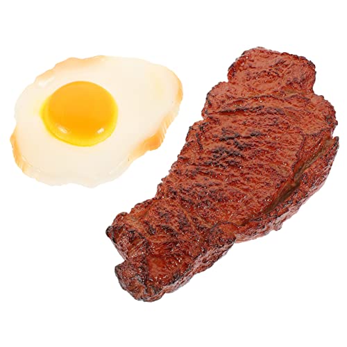 Kisangel 1 Satz Künstliches Pochiertes Steak Gefälschtes Pochiertes Ei Gefälschtes Essen Gefälschtes Fleisch Gefälschtes Pochiertes Modell Künstliches Gekochtes Fleisch Plastik Kisangel 1 Satz Künstliches Pochiertes Steak Gefälschtes Pochiertes Ei Gefälschtes Essen Gefälschtes Fleisch Gefälschtes Pochiertes Modell Künstliches Gekochtes Fleisch Plastik von Kisangel