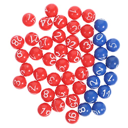 Kisangel 1 Satz - -Kugeln Berufung Rote und Blaue nummerierte kleine Kugeln Sortiert Bälle für farbige Kugeln Farbe Party Tombola Bälle Partyspiele für Erwachsene Plastik Kisangel 1 Satz - -Kugeln Berufung Rote und Blaue nummerierte kleine Kugeln Sortiert Bälle für farbige Kugeln Farbe Party Tombola Bälle Partyspiele für Erwachsene Plastik von Kisangel