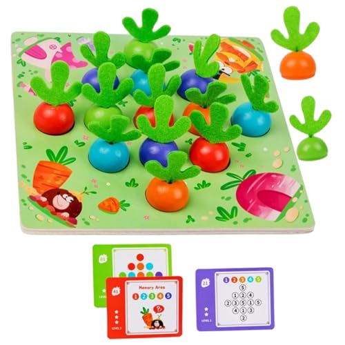 Kisangel 1 Satz Lernspielzeug aus Logisches Denkspiel Gedächtnisleistung für Kleinkinder Erinnerungs und Zuordnungsspiel für Entwicklung Kognitiver Fähigkeiten und Motorik Kisangel 1 Satz Lernspielzeug aus Logisches Denkspiel Gedächtnisleistung für Kleinkinder Erinnerungs und Zuordnungsspiel für Entwicklung Kognitiver Fähigkeiten und Motorik von Kisangel