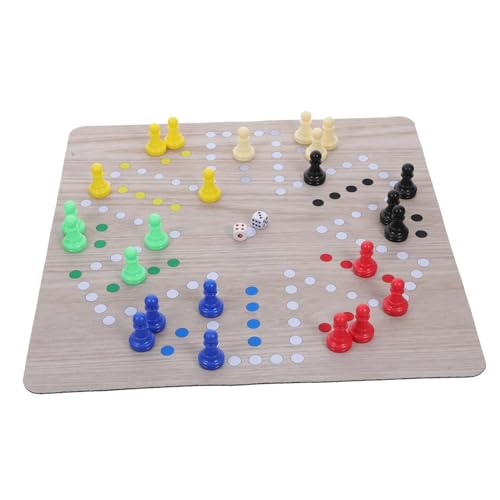 Kisangel 1 Satz Ludo gesellschaftsspiele für Erwachsene für Brettspiel für kinderspiel kinderbrettspiel partyspiel familienspiel Schachbretter tragbares Schach Gummi Kisangel 1 Satz Ludo gesellschaftsspiele für Erwachsene für Brettspiel für kinderspiel kinderbrettspiel partyspiel familienspiel Schachbretter tragbares Schach Gummi von Kisangel