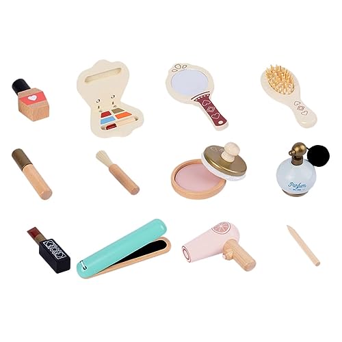 Kisangel 1 Satz Make-up- Machen Mädchen Lernspielzeug für den Haushalt Simulationskosmetikspielzeug -Requisite Holzspielzeug Spielhaus aus Holz Plastik Kisangel 1 Satz Make-up- Machen Mädchen Lernspielzeug für den Haushalt Simulationskosmetikspielzeug -Requisite Holzspielzeug Spielhaus aus Holz Plastik von Kisangel