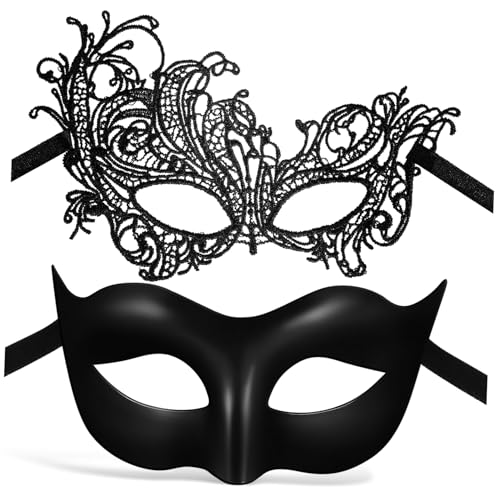 Kisangel 1 Satz Maskerade-augenmaske Karnevalsmaske Spitzenmaske Für Frauen Spitzen-maskerademasken Kostümmasken Karneval-maske Party- Halloween Plastik Kleidung Fräulein von Kisangel