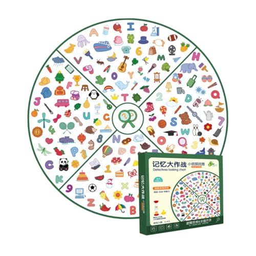 Kisangel 1 Satz Memory Training für Pädagogisches Gedächtnisspiel Hand Auge Koordination und für Jungen und Fördert Eltern Junge Mädchen Interaktion und Beobachtungsfähigkeiten Kisangel 1 Satz Memory Training für Pädagogisches Gedächtnisspiel Hand Auge Koordination und für Jungen und Fördert Eltern Junge Mädchen Interaktion und Beobachtungsfähigkeiten von Kisangel
