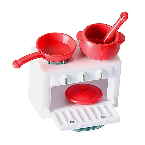 Kisangel Realistischer Mini-Herd Kochset Für Jungen Und Mädchen Spielzeugtöpfe Und -pfannen Make It Mini Food Kleinkind-küchenzubehör Miniatur-Herd-Simulation Kisangel Realistischer Mini-Herd Kochset Für Jungen Und Mädchen Spielzeugtöpfe Und -pfannen Make It Mini Food Kleinkind-küchenzubehör Miniatur-Herd-Simulation von Kisangel