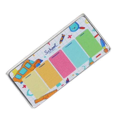 Kisangel 1 Satz Mini -Bleistift -Fallstudienversorgungen Rosa Miniatur-Briefpapier Federmäppchen süß klein Mini-Puppenhaus- Simulation Mini-Bleistiftbehälter Plastik von Kisangel