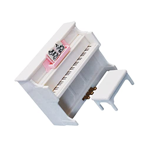 Kisangel 1 Satz Mini-Klavier-Ornament Winziges Klavier Kreative Mini-Dekoration Klavier Mini Kleine Klaviertastatur Möbel Miniaturklavierspielzeug Piano-Modell Musik Plastik Weiß Kisangel 1 Satz Mini-Klavier-Ornament Winziges Klavier Kreative Mini-Dekoration Klavier Mini Kleine Klaviertastatur Möbel Miniaturklavierspielzeug Piano-Modell Musik Plastik Weiß von Kisangel
