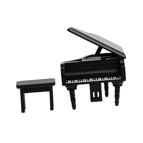 Kisangel 1 Satz Mini -Klavierstand Miniatur Mini- kleines Hauszubehör Mini-Piano-Verzierungen dekorativer Mini-Puppenhaus-Ausstellungsständer winziges Klavier Mini-Klavierstütze Holz Kisangel 1 Satz Mini -Klavierstand Miniatur Mini- kleines Hauszubehör Mini-Piano-Verzierungen dekorativer Mini-Puppenhaus-Ausstellungsständer winziges Klavier Mini-Klavierstütze Holz von Kisangel