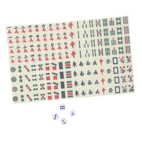 Kisangel 1 Satz Mini Mahjong Set für Unterwegs Tragbares Mahjong Spielset mit Mini Spielsteinen für Reisen und Partys Hochwertige Verarbeitung Sicher und Langlebig Kisangel 1 Satz Mini Mahjong Set für Unterwegs Tragbares Mahjong Spielset mit Mini Spielsteinen für Reisen und Partys Hochwertige Verarbeitung Sicher und Langlebig von Kisangel