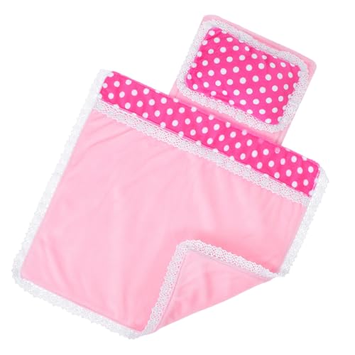 Kisangel 1 Satz Mini-bettwäsche-Set Mini-puppenhauszubehör Krippe Puppenbett Decke Puppenhausbettwäsche Mit Matratze Schlafzimmerzubehör Für Puppenstuben Winzig Puppenhaus Einrichtung Stoff Kisangel 1 Satz Mini-bettwäsche-Set Mini-puppenhauszubehör Krippe Puppenbett Decke Puppenhausbettwäsche Mit Matratze Schlafzimmerzubehör Für Puppenstuben Winzig Puppenhaus Einrichtung Stoff von Kisangel