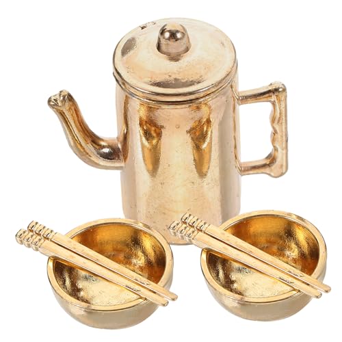 Kisangel 1 Satz Miniatur-puppenhausgeschirr Mini-hausgeschirr Mini-geschirrdekoration Puppenhauszubehör Puppenhaus Geschirr Ornament Mini House Decor Mini-wasserkocher Golden Eisen Kisangel 1 Satz Miniatur-puppenhausgeschirr Mini-hausgeschirr Mini-geschirrdekoration Puppenhauszubehör Puppenhaus Geschirr Ornament Mini House Decor Mini-wasserkocher Golden Eisen von Kisangel