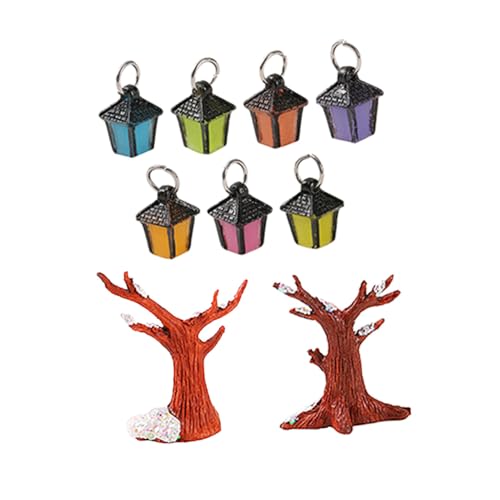 Kisangel 1 Satz Modellbaum mit Lichtern Bestehend aus Miniaturbäumen und Dekorativen Lichtern für DIY und Puppenhaus Deko Kreative Sandtischprojekte Kisangel 1 Satz Modellbaum mit Lichtern Bestehend aus Miniaturbäumen und Dekorativen Lichtern für DIY und Puppenhaus Deko Kreative Sandtischprojekte von Kisangel
