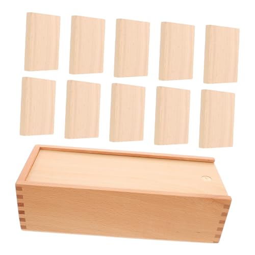 Kisangel 1 Satz Montessori Lehrmittel -Aktivitätsspielzeug Sinnesspielzeug für die frühkindliche Bildung sensorische Ausrüstung Frühpädagogisches Holz Beige Kisangel 1 Satz Montessori Lehrmittel -Aktivitätsspielzeug Sinnesspielzeug für die frühkindliche Bildung sensorische Ausrüstung Frühpädagogisches Holz Beige von Kisangel