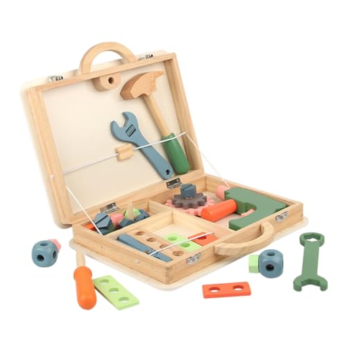 Kisangel 1 Satz Multifunktionales Werkzeugset für Lernspielzeug Kreativität Hand Augen Koordination und Praktischen Fähigkeiten Teilig aus Hochwertigem für Rollenspiele und Kreative Kisangel 1 Satz Multifunktionales Werkzeugset für Lernspielzeug Kreativität Hand Augen Koordination und Praktischen Fähigkeiten Teilig aus Hochwertigem für Rollenspiele und Kreative von Kisangel
