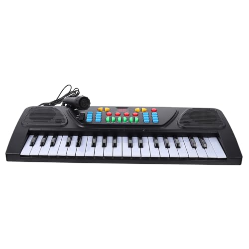 Kisangel 1 Satz Musik-Tastatur Kindermusikinstrument Klavier Zum Üben Von Musik Für Abs Schwarz Kisangel 1 Satz Musik-Tastatur Kindermusikinstrument Klavier Zum Üben Von Musik Für Abs Schwarz von Kisangel