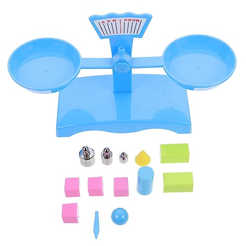 Kisangel 1 Satz Palettenwaage Waage Für Balkenwaage Waage Gewichtswaage Balance Toys Für Mathe-Balance- Für Balance Scale Toy Plastik von Kisangel
