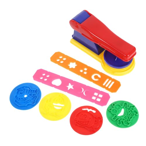 Kisangel 1 Satz Plasticine Stempel Tonmodellierset für Modelliermasse-Kit DIY-Ton-Kit Modellierwerkzeuge aus Ton Tonformen Kinderspielzeug Modelliermasse für Kinderton Plastik von Kisangel