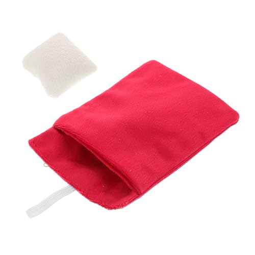 Kisangel Puppenhaus Möbel Set Dekorative Puppe Schlafsack Weichen Bequemen Miniaturisierten Weihnachten Schlaf Sack von Kisangel