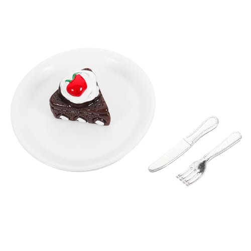 Kisangel 1 Satz Puppenhaus-kuchenmodell Mini-Essen Mini-basteldekore Gefälschtes Mini-Food-Modell Winziges Lebensmittelmodell Mini Spiel Essen Zubehör Für Puppenhäuser Coffee Harz von Kisangel