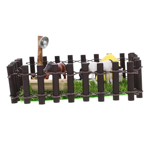 Kisangel Puppenhaus Miniatur Landschaft Stall Spielzeug Set Maßstab 112 Mini-Bauernhof Kisangel Puppenhaus Miniatur Landschaft Stall Spielzeug Set Maßstab 112 Mini-Bauernhof von Kisangel