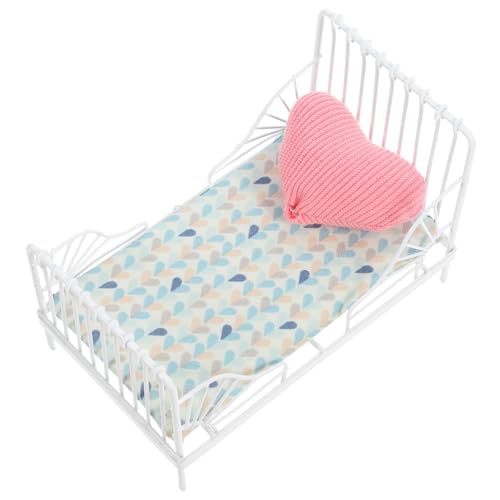 Kisangel 1 Satz Puppenhausbett Mini House Accessory Puppenhausmöbel Requisiten Miniaturmöbel Puppenstubenmöbel Mini-Verzierung Puppenhausdekor Mini Möbelmodelle Puppenbett Baumwolle Weiß Kisangel 1 Satz Puppenhausbett Mini House Accessory Puppenhausmöbel Requisiten Miniaturmöbel Puppenstubenmöbel Mini-Verzierung Puppenhausdekor Mini Möbelmodelle Puppenbett Baumwolle Weiß von Kisangel