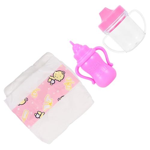 Kisangel 1 Satz Puppenzubehör puppenwindeln puppenspielzeug -Puppenkleidung Puppenkleidung Zubehör Puppenflaschen Requisiten für Kinderrollenspiele Milchflaschen für Babypuppen Plastik Kisangel 1 Satz Puppenzubehör puppenwindeln puppenspielzeug -Puppenkleidung Puppenkleidung Zubehör Puppenflaschen Requisiten für Kinderrollenspiele Milchflaschen für Babypuppen Plastik von Kisangel