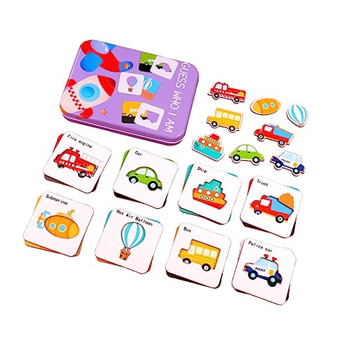 Kisangel 1 Satz Puzzle Bildungsspielzeug Kleinkind rätsel Pädagogikspielzeug Hölzern Kisangel 1 Satz Puzzle Bildungsspielzeug Kleinkind rätsel Pädagogikspielzeug Hölzern von Kisangel