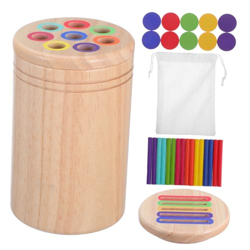 Kisangel 1 Satz Puzzle -Tasse 18 Monate altes Lernspielzeug für 1 jährige holzspielzeug sensorisches Farblich passendes für Kleinkinder Feinmotorikspiele Kisangel 1 Satz Puzzle -Tasse 18 Monate altes Lernspielzeug für 1 jährige holzspielzeug sensorisches Farblich passendes für Kleinkinder Feinmotorikspiele von Kisangel
