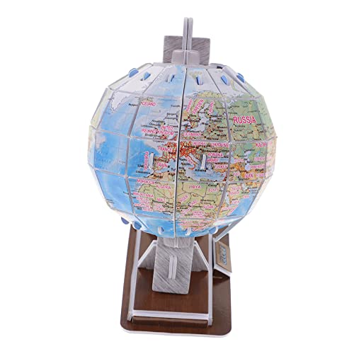 Kisangel 1 Satz Puzzle für DIY Puzzle Gedächtnis Sicher und Einfach zu Montieren für Raumforschung und Geografie Lernen von Kisangel