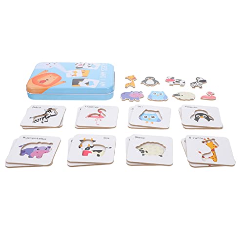 Kisangel 1 Satz Puzzle logisches Trainingsspielzeug guter Motor vorschulisches Lernen Kleinkindspielzeug Kinderspielzeug interaktives Spielbrett Wörter Lernkarten Holz Kisangel 1 Satz Puzzle logisches Trainingsspielzeug guter Motor vorschulisches Lernen Kleinkindspielzeug Kinderspielzeug interaktives Spielbrett Wörter Lernkarten Holz von Kisangel