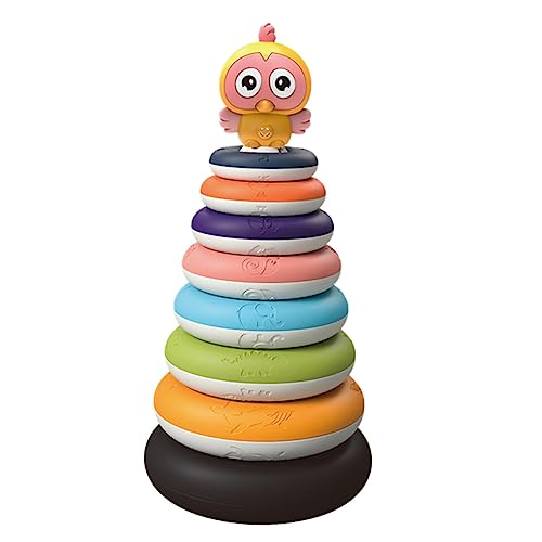 Kisangel 1 Satz Regenbogen Stapelturm für Lernspielzeug Farberkennung und Koordination Ergonomisches Design aus Sicheren Materialien Fördert und Hörfähigkeiten Mitgebsel für Vorschulkinder Kisangel 1 Satz Regenbogen Stapelturm für Lernspielzeug Farberkennung und Koordination Ergonomisches Design aus Sicheren Materialien Fördert und Hörfähigkeiten Mitgebsel für Vorschulkinder von Kisangel