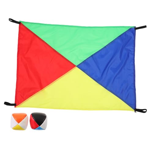 Kisangel 1 Satz Regenbogenballon Regenschirm im Freien sensorisches für Babys Outdoor Lernspielzeug für Sensorisches Trainingsspielzeug für Bunt von Kisangel