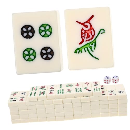 Kisangel 1 Satz Reise Mahjong Set Tragbares Mahjong Spielset für Zuhause Outdoor Partys für Camping Unterhaltung und Familienspiele Kisangel 1 Satz Reise Mahjong Set Tragbares Mahjong Spielset für Zuhause Outdoor Partys für Camping Unterhaltung und Familienspiele von Kisangel