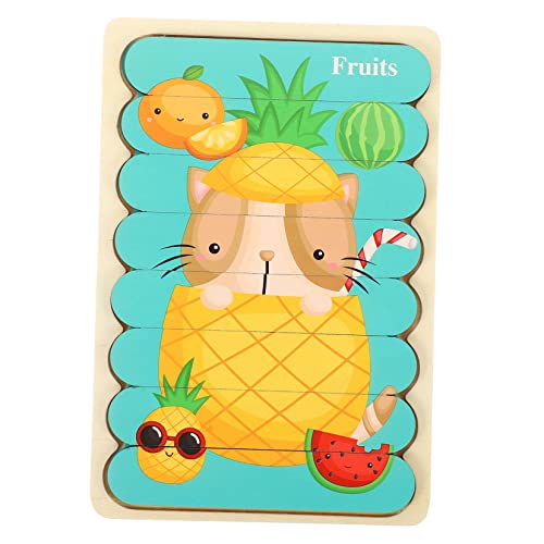 Kisangel 1 Satz Riegel -Puzzlespielzeug Holz-Gemüse-Obst-Puzzle Holzpuzzles für Kleinkinder Puzzle- für Rätsel für Kleinkinder Kinderrätsel Kinderpuzzle Lernpuzzle hölzern Kisangel 1 Satz Riegel -Puzzlespielzeug Holz-Gemüse-Obst-Puzzle Holzpuzzles für Kleinkinder Puzzle- für Rätsel für Kleinkinder Kinderrätsel Kinderpuzzle Lernpuzzle hölzern von Kisangel