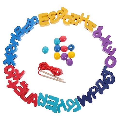 Kisangel 1 Satz Russische Alphabetbausteine Alphabet-Rätsel Puzzle- für Puzzle mit russischen Blöcken Buchstabenrätsel zur Alphabeterkennung Lernen Holz von Kisangel