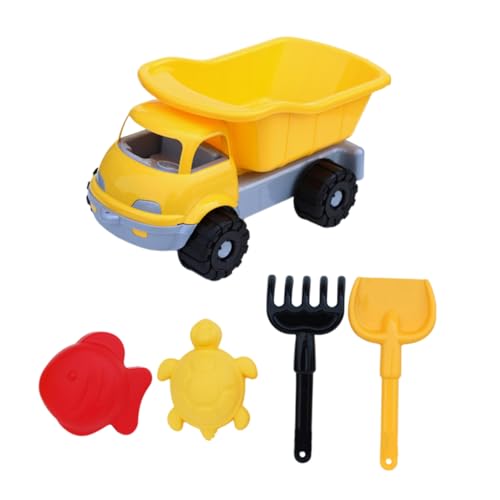 Kisangel Sandspielzeug Satz für Kinder Kunststoff Strandbuggy Sandschaufeln und Spielzeug Sommer Strandspielzeug für Jungen und Mädchen für Strand Camping und Urlaub von Kisangel