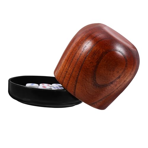 Kisangel 1 Satz Satz Würfelbecher-Set Code Würfeltablett Spiel Würfelschüttler Bar Requisiten würfel Shaker Halter Transportbecher für Würfel Würfelstapelbecher Holz Brown Kisangel 1 Satz Satz Würfelbecher-Set Code Würfeltablett Spiel Würfelschüttler Bar Requisiten würfel Shaker Halter Transportbecher für Würfel Würfelstapelbecher Holz Brown von Kisangel